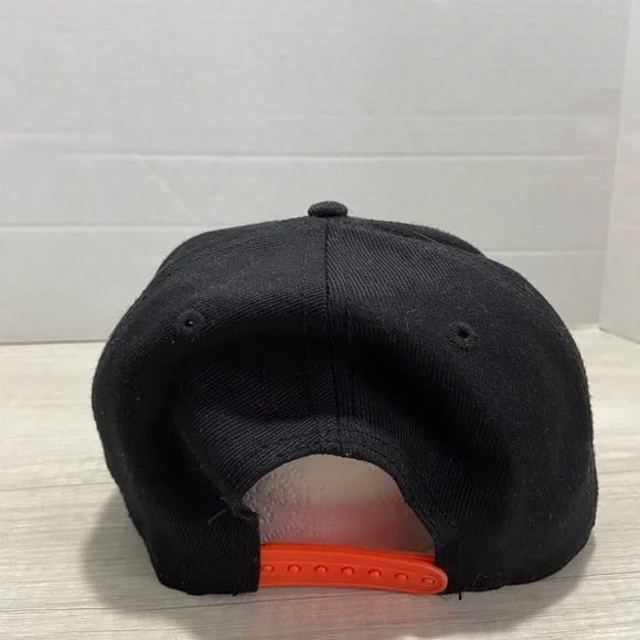 Men's Hat. Snapback. Black & Orange "Ramen Noodle"  Anime Fans Naruto - Picture 9 of 12